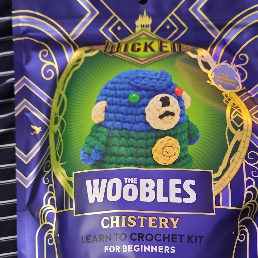 The Woobles Chistery Crochet Kit (Wicked)